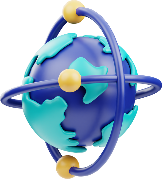 Global Expansion 3D Illustration